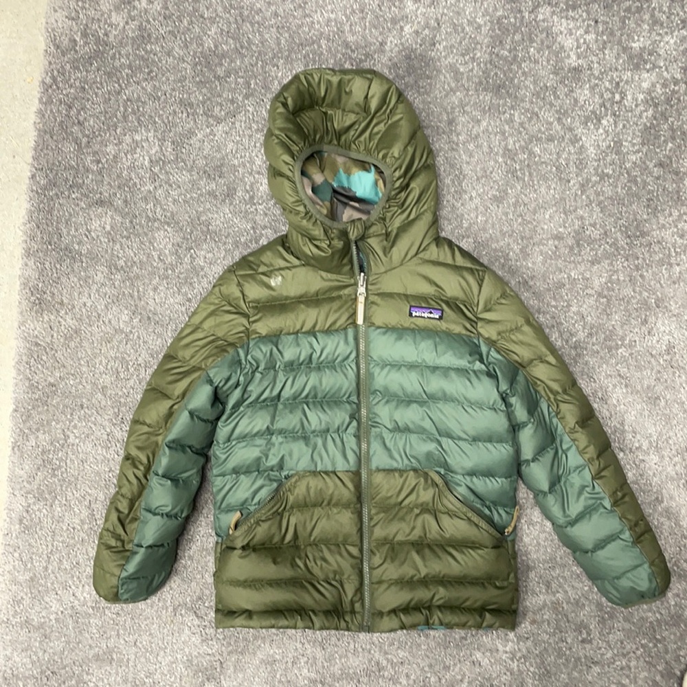 Boys' Reversible Down Sweater Hoody